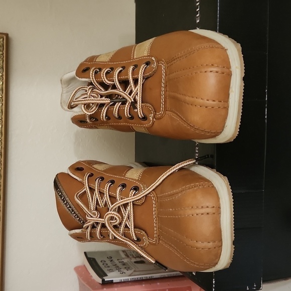 Perry Ellis Chaser Shoes Boys 6 1/2 Ladies 8 Contemporary Party Church School - Picture 3 of 11